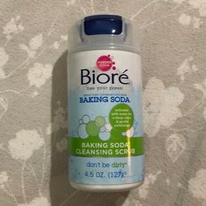 ❌donated ❌baking soda cleansing scrub